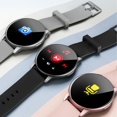 ODM 1.28 Inch Round Shape Smart Watch Metal Alloy With HD Screen