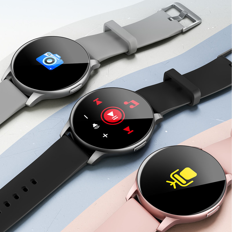 ODM 1.28 Inch Round Shape Smart Watch Metal Alloy With HD Screen