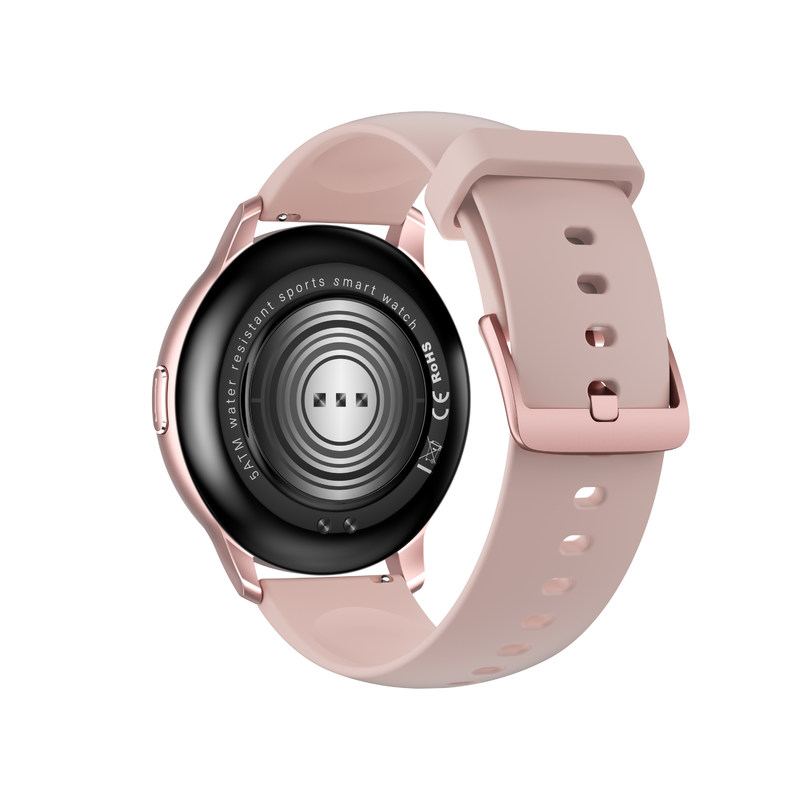 ODM 1.28 Inch Round Shape Smart Watch Metal Alloy With HD Screen